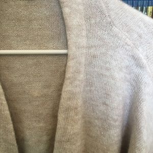 Sophie Rue XL Long Beige Cardigan NWOT